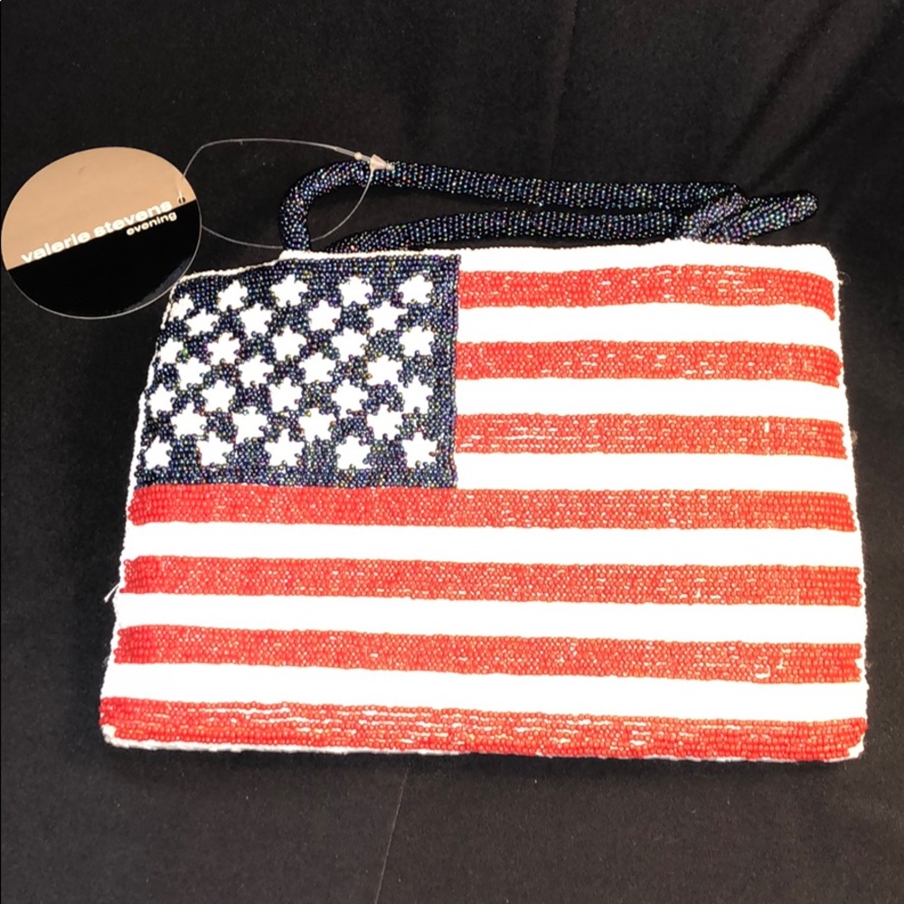 Beaded evening handbag
